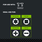 Pro 10-PC Dual Sided Impact Bit Set