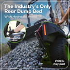 60V 54" MaximusZ Zero Turn Riding Mower: (2) 20.0 Ah (2) 8.0 Ah and (2) 4.0 Ah Batteries and 1.5kW Charger, MZ5461