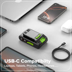 24V 2.0 Ah Battery with Bi-Directional USB-C Port