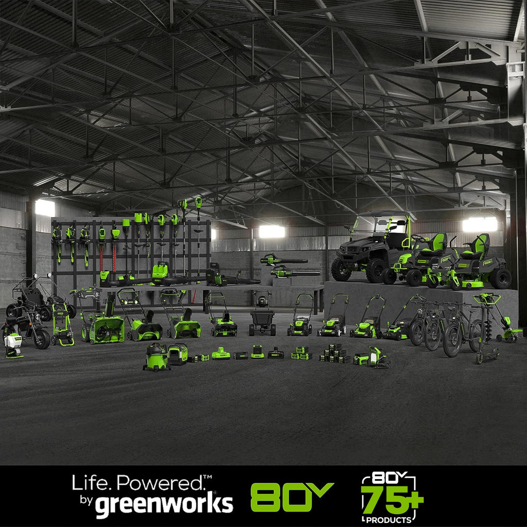 80V STEALTH Series All-Terrain 2-Seat Electric Youth Go-Kart: (2) 8.0 Ah Batteries and Dual-Port Charger