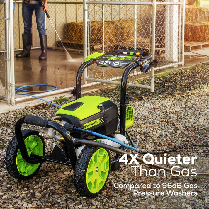2700 PSI Pressure Washer, 15" Surface Cleaner and Extension Combo Kit