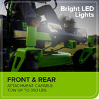 60V 42" Electric CrossoverZ Zero Turn Mower: (4) 8 Ah Batteries and 600W Wall Charger, CRZ4262
