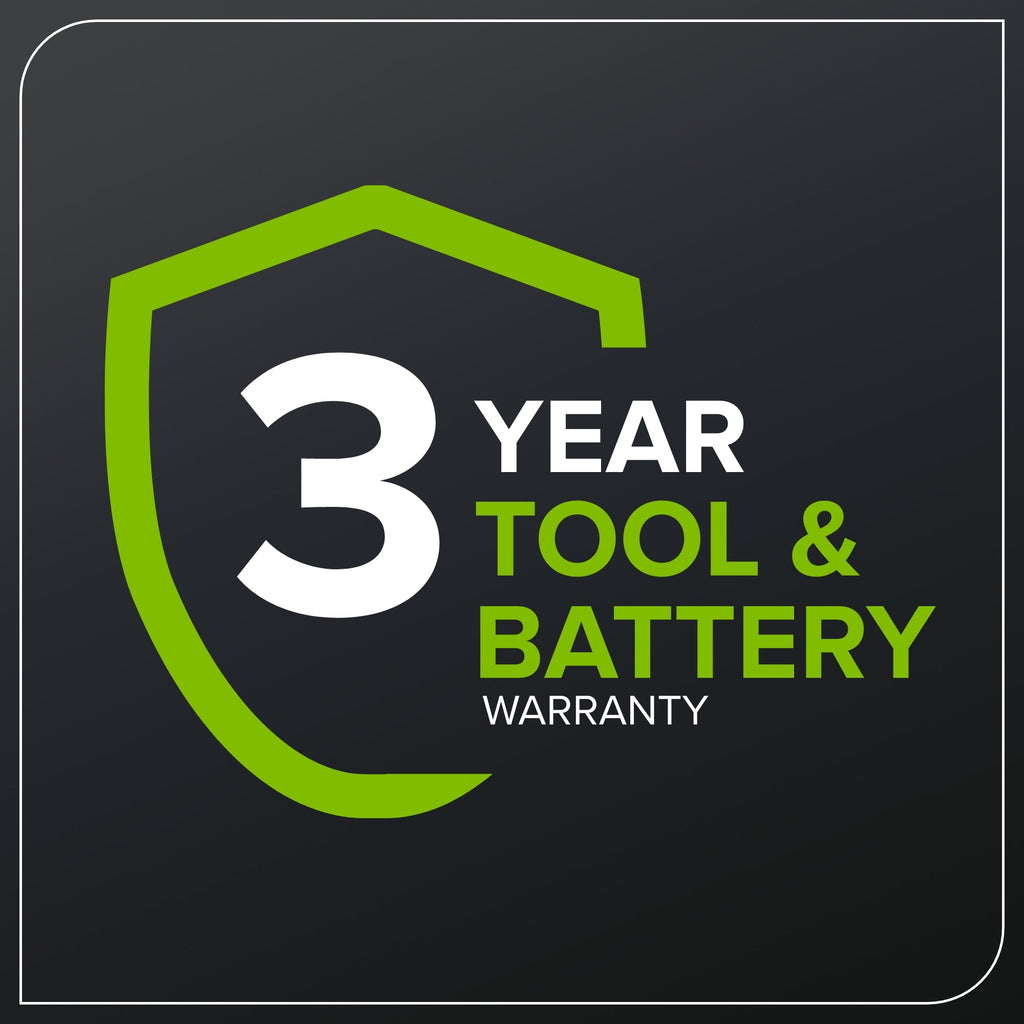 24V 12" Brushless Cordless Battery String Trimmer / Edger: (1) 3.0 Ah USB-C Battery, (1) 65W USB-C Charger, (1) 100W 3' Cable, (1) Plastic Blade Head, (10) Plastic Blades