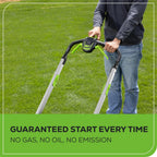 80V 21" Cordless Battery 4-in-1 Push Lawn Mower: 4.0 Ah Battery and Charger, LM2108