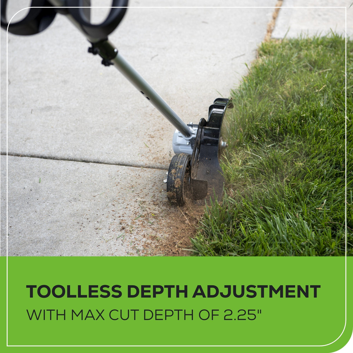 40V 8" Cordless Battery Edger and 12" String Trimmer Combo Kit w 4.0 Ah Battery and Charger