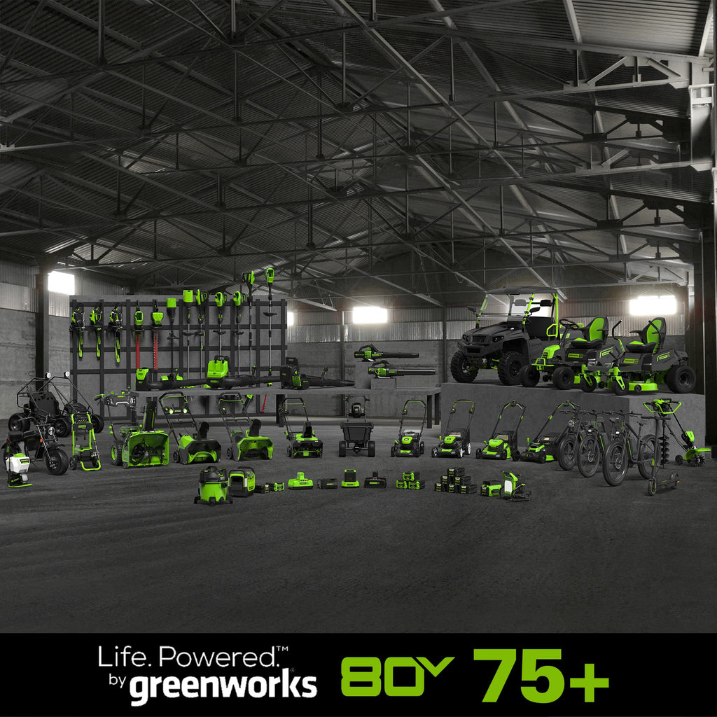 OPEN BOX 80V 21" Cordless Battery Brushless Self-Propelled Mower 3pc Combo Kit: 4.0 Ah Battery and 4A Charger