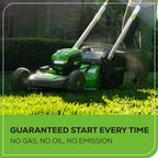 OPEN BOX 80V 21" Cordless Battery 4-in-1 Self-Propelled Lawn Mower: 4.0 Ah Battery and Charger, LM2108S