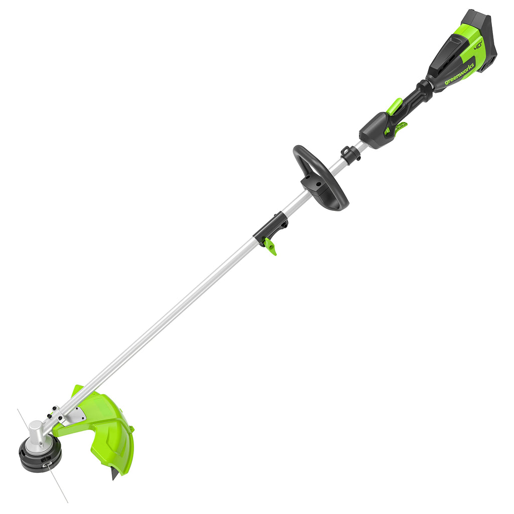 40V 550 CFM Cordless Battery Leaf Blower and 16" Attachment Capable String Trimmer Combo Kit, 4Ah Battery and Charger