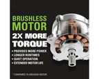 60V 16" Cordless Battery String Trimmer (Attachment Capable) and Horizontal Blower Attachment: 4.0 Ah Battery and Charger