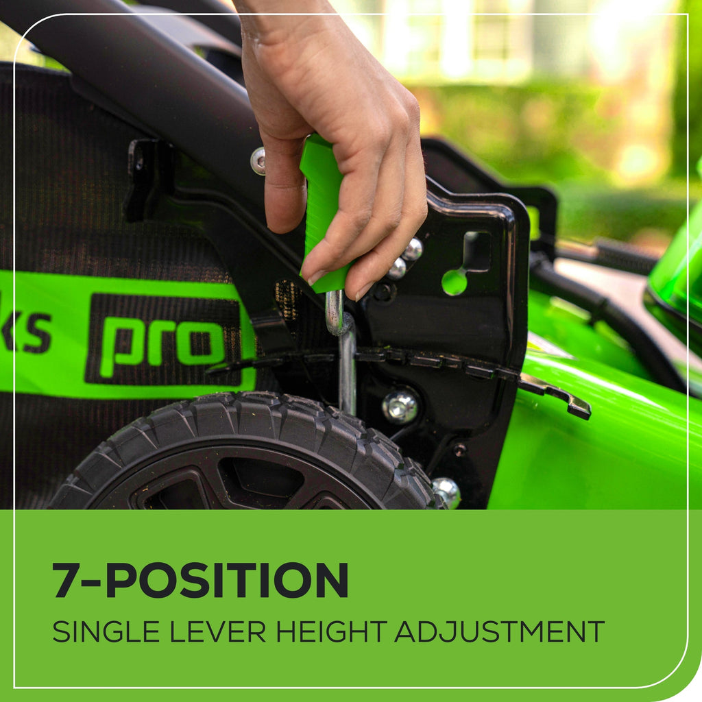 80V 21" Cordless Battery 4-in-1 Push Mower and 730CFM Leaf Blower Combo Kit, (1) 4.0 Ah Battery and (1) Rapid Charger
