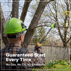 24V Brushless 8" Telescoping Pole Saw & 20" Pole Hedge Combo Kit: (1) 3.0 Ah Type-C Battery & 65W Charger with 3.3-Ft. Cable