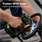 24V Brushless Power Tool 6PC Combo Kit: (2) 2.0 Ah USB-C Batteries and 30W Charger