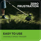 40V 12" Cordless Battery String Trimmer (Tool Only)