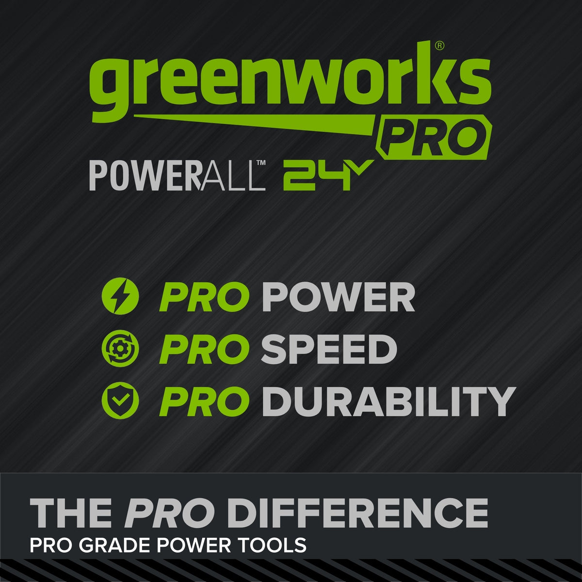 24V PowerAll Pro 850 in-lb 1/2" Hammer Drill, with 2.0 Ah USB-C Battery, 30W Charger, Belt Clip, and Auxiliary Handle