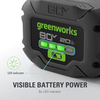80V 2.0 Ah Battery and Charger Combo Kit