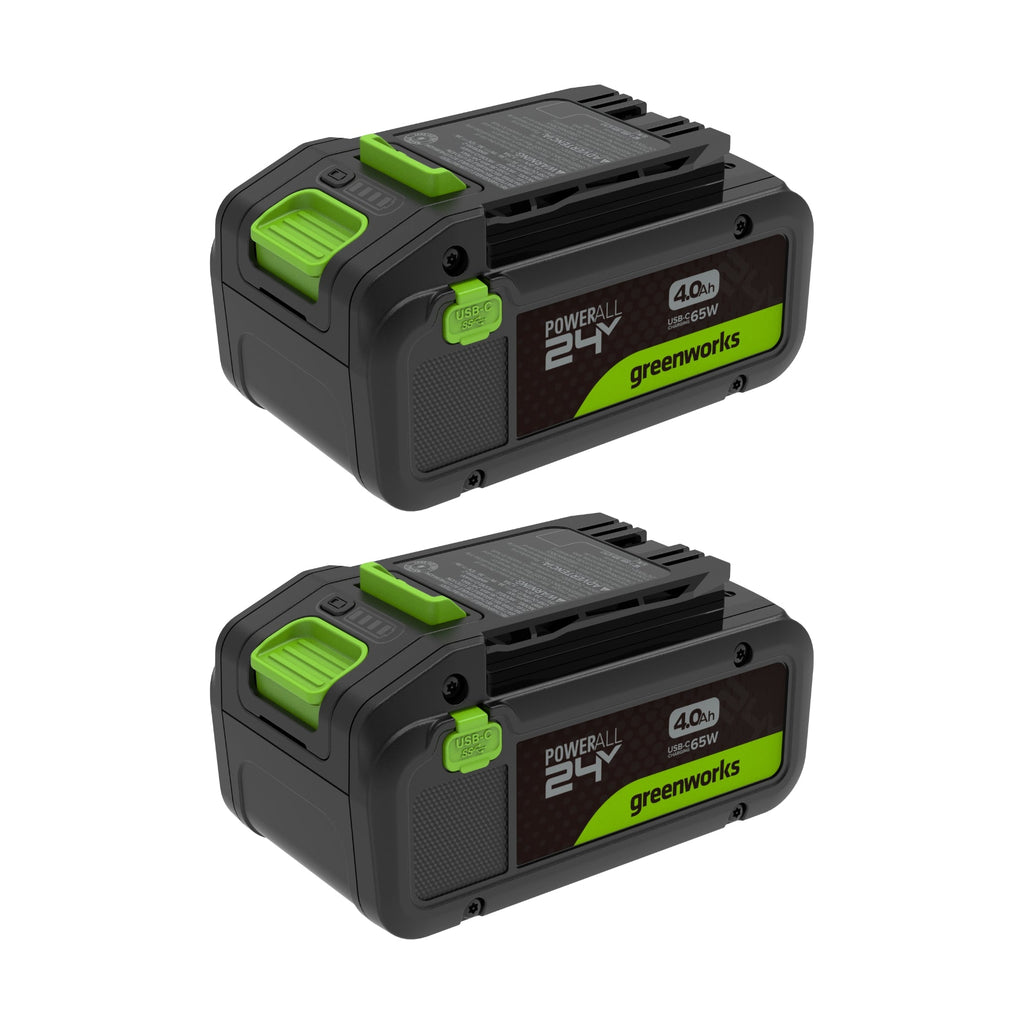 24V PowerAll High Power 4.0 Ah Battery (2-Pack)