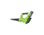 24V 12" Cordless Battery String Trimmer & 330 CFM Leaf Blower Combo Kit w/ 2.0 Ah Battery & Charger