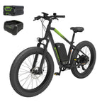 60V VENTURE Series 26" Fat Tire Electric Mountain Bike, 5Ah Battery and Charger