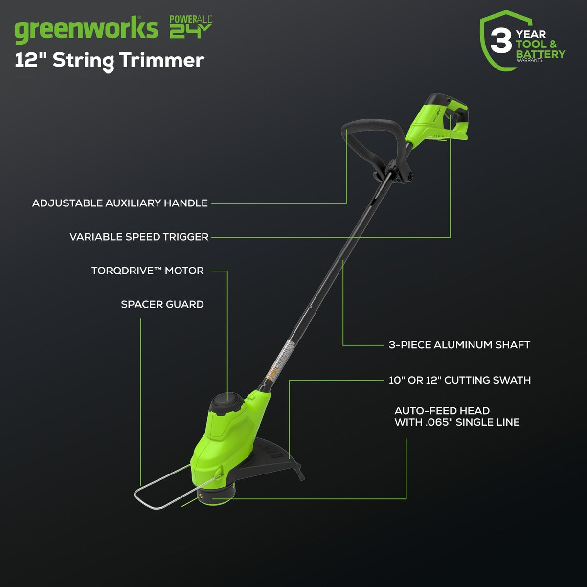 48V (24V x 2) 21" Cordless Battery Self-Propelled Mower 3PC Combo Kit: (2) 5.0Ah Batteries,(1) 2.0 Ah Battery,(1) Dual-Port Rapid Charger and (1) 2A Charger