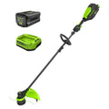 80V Cordless 16" Brushless Carbon Fiber String Trimmer: (1) 2.0 Ah Battery, (1) 2A Charger