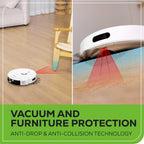 Self-Cleaning Smart App Controlled Robot Vacuum