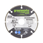 1-PC 4-1/2" Metal Cutting Segmented Diamond Wheel
