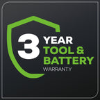 24V Cordless Battery Jig Saw: 4.0 Ah USB Battery and Charger