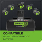 60V 10A UltraPower Dual-Port Battery Charger