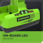 Pro 60V UltraPower 6A Dual-Port Battery Charger