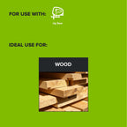 5-Pack of 3" Scroll Cut Wood Jigsaw Blades, Carbon Steel, with 18 Teeth-Per-Inch