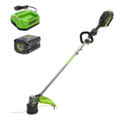 REFURBISHED 80V 17" Brushless String Trimmer: 2.0 Ah Battery and Charger