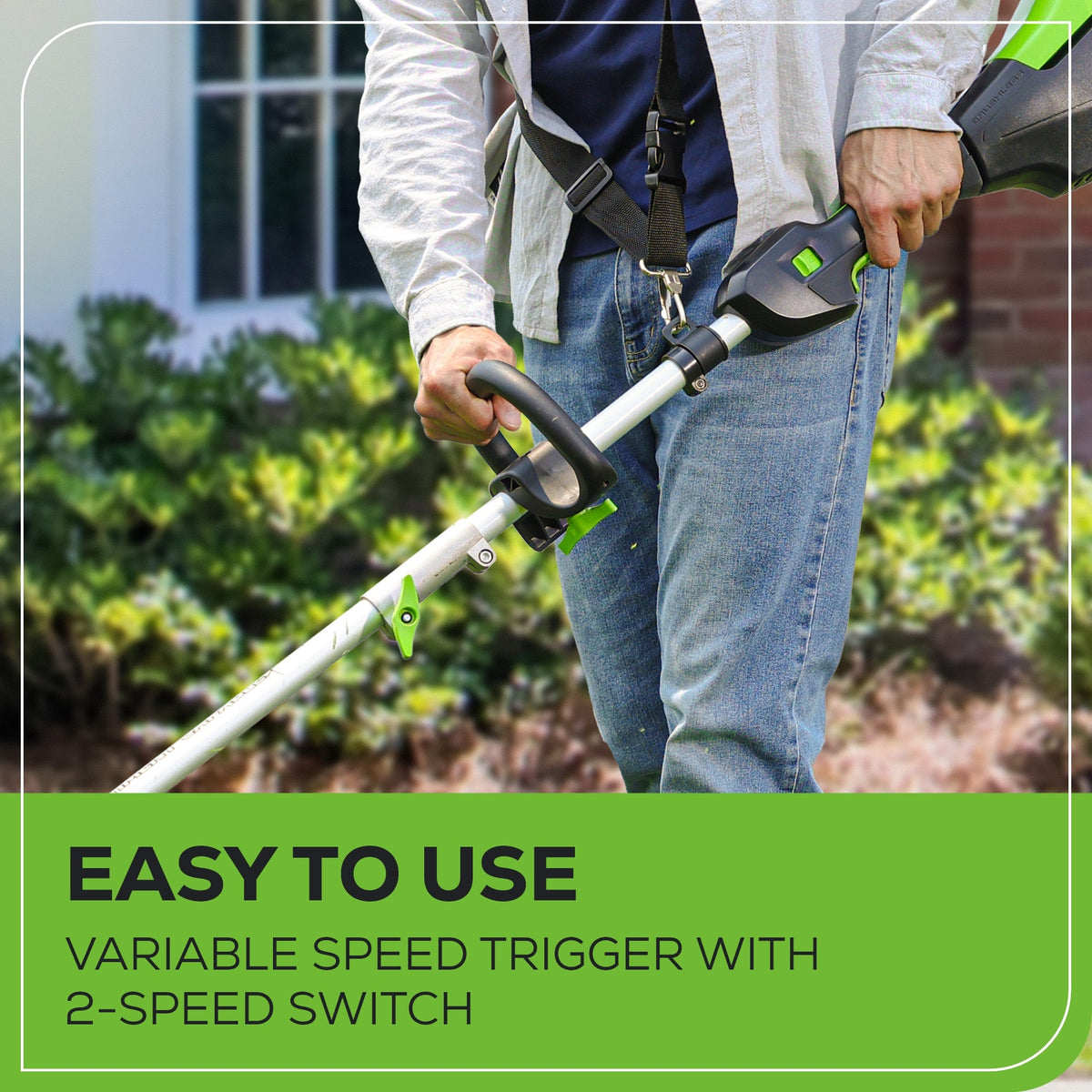 80V 16" Gen3 Cordless Brushless String Trimmer (Attachment Capable): 2.5 Ah Battery and Charger