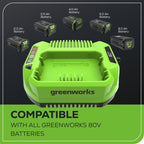 80V 4.0Ah Battery (2-Pack) & 2A Charger Combo Kit
