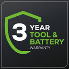 40V 21" Cordless Battery Self-Propelled Mower 3pc Combo Kit: 5.0 Ah Battery and Charger