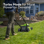 48V (24V x 2) 20" Cordless Battery Push Mower 3PC Combo Kit: (2) 4.0 Ah USB Batteries,(1) 2.0 Ah Battery,(1) Dual-Port Rapid Charger and (1) Charger