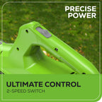OPEN BOX 48V (24V x 2) 21" Cordless Battery Self-Propelled Mower 3PC Combo Kit: (2) 5.0Ah Batteries,(1) 2.0 Ah Battery,(1) Dual-Port Rapid Charger and (1) Charger