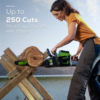 80V 16" 2.0 kW Cordless Battery Chainsaw (Tool Only)