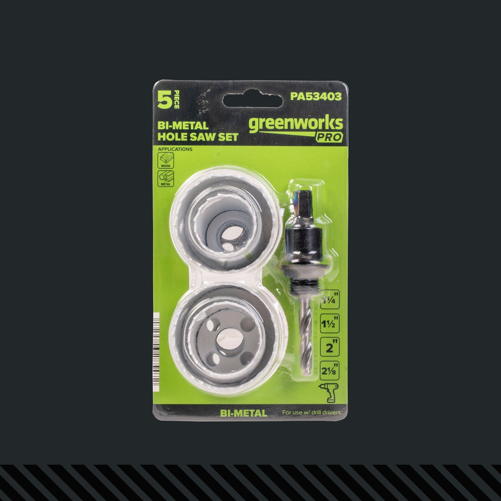 Pro 5-PC BiMetal  HoleSaw Kit