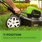80V 21" Cordless Battery 3-in-1 Self-Propelled Lawn Mower w/ 4.0Ah Battery & Charger, LM2138S