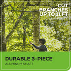 40V 8" Cordless Battery Pole Saw: 2.0 Ah Battery and Charger