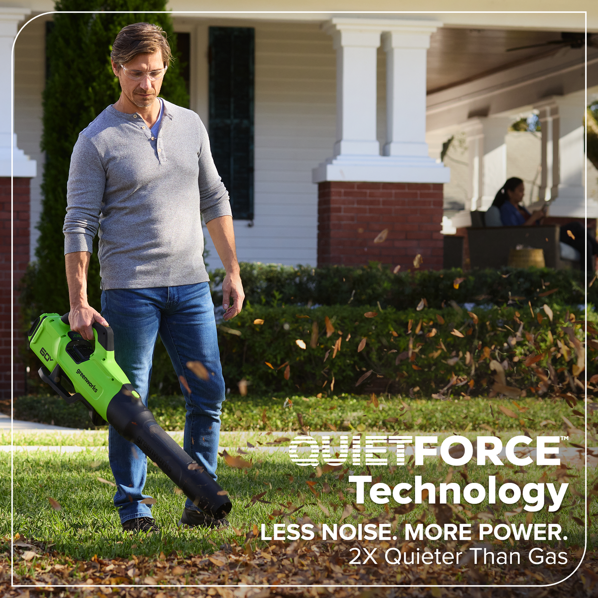 60V 630CFM Cordless Battery Blower: 2.5 Ah Battery and 3A Charger