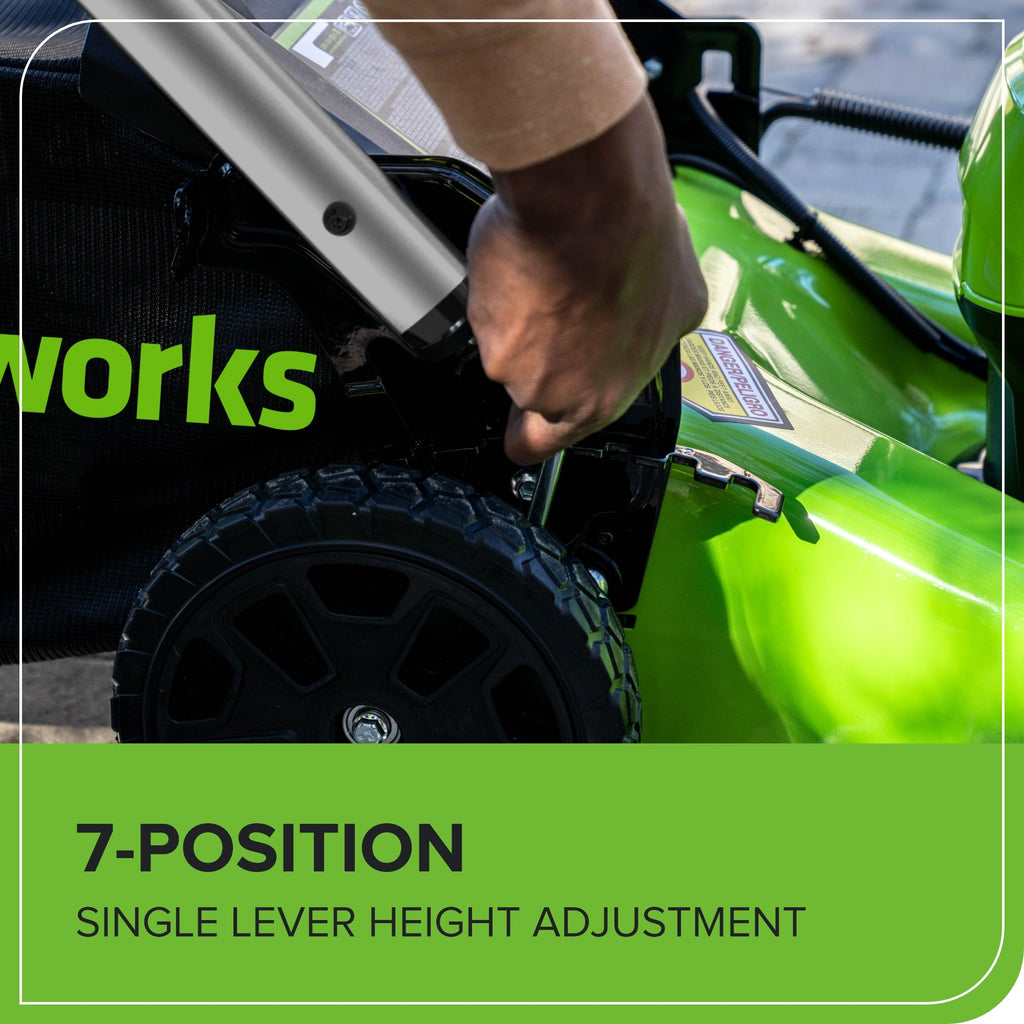 80V 21" Cordless Battery 4-in-1 Push Lawn Mower and 700CFM Blower Combo Kit: 5.0 Ah Battery and 6A Charger