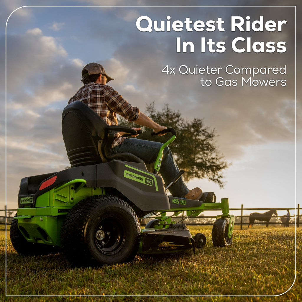 60V 42" Electric CrossoverZ Zero Turn Mower: (6) 8 Ah Batteries and 600W Wall Charger, CRZ4262