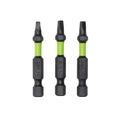 Pro 3-PC  S2 2” Impact Rated Bits - Square (#2)