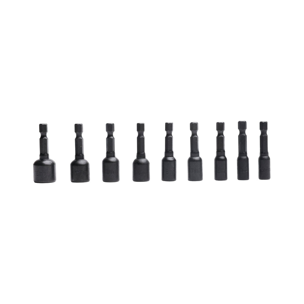 9-PC 1-3/4 in. Impact-Rated Magnetic SAE Nut Setters