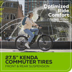 60V VENTURE Series 27.5" Electric Commuter Bike (Tool Only)