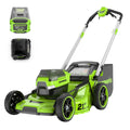 60V 21" Cordless Battery Dual Blade Self-Propelled Mower, (1) 8Ah battery and 6A Charger, LM2146S