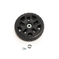 8" Front Wheel Assembly-Black