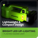 24V Cordless Battery Car Jack: 2.0 Ah Battery and Charger
