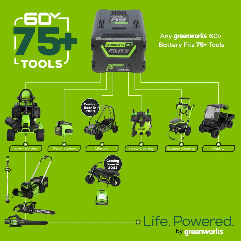 60V Storm/Flood/Power Outage Kit: (2) Batteries and (2) Chargers